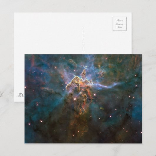 Carina Nebula Postkarte (Vorne/Hinten)