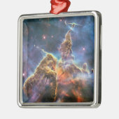 Carina Nebula Print Ornament Aus Metall (Links)