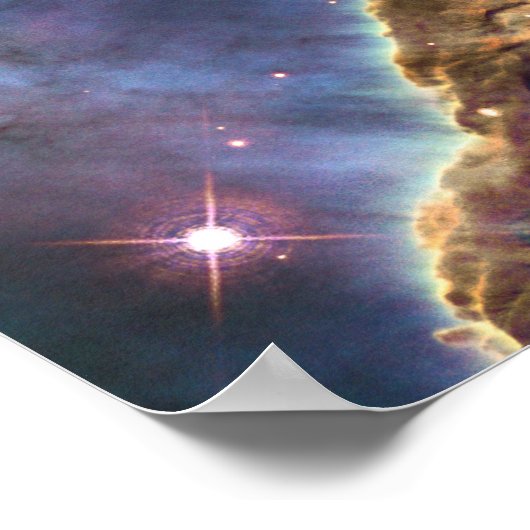 Carina Nebula Print Poster (Ecke)
