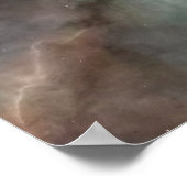 Carina Nebula Region Star Forming Detail Poster (Ecke)