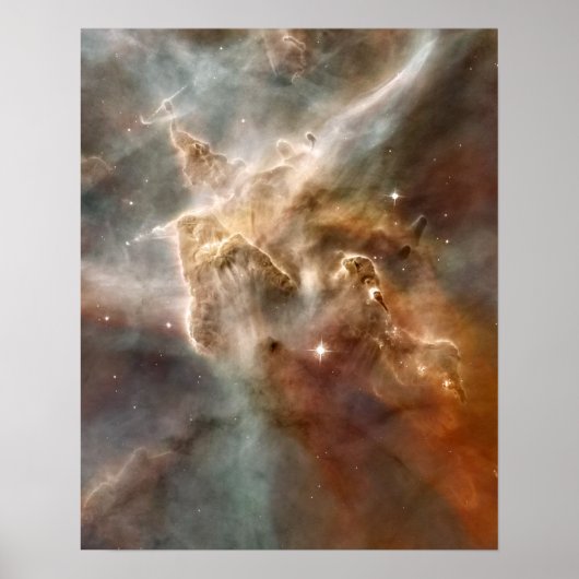 Carina Nebula Region Star Forming Detail Poster (Vorne)