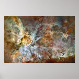 Carina Nebula Riesiges Astronomieposter Poster
