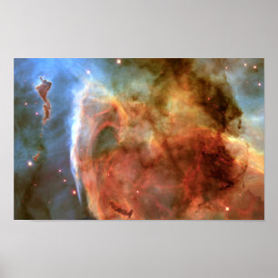 Carina Nebula Schlüsselloch Detail Poster