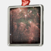 Carina Nebula Silbernes Ornament (Links)