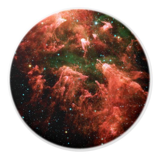 Carina Nebula Space Astronomy Science Photo Keramikknauf (Vorderseite)