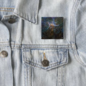 Carina Nebula Star-bildende Säulen Button (Beispiel)