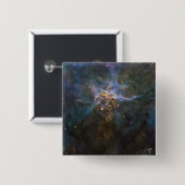 Carina Nebula Star-bildende Säulen Button (Vorne & Hinten)