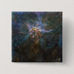 Carina Nebula Star-bildende Säulen Button