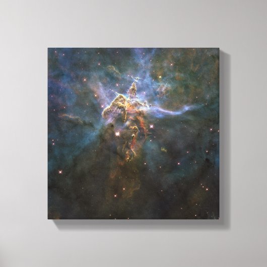 Carina Nebula Star-bildende Säulen Leinwanddruck (Vorderseite)