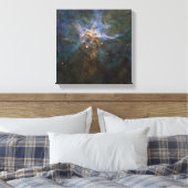 Carina Nebula Star-bildende Säulen Leinwanddruck (Insitu (Schlafzimmer))