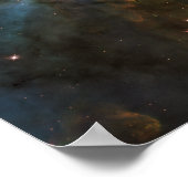 Carina Nebula Star-bildende Säulen Poster (Ecke)