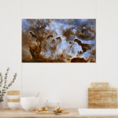 Carina Nebula Star-Forming-Säulen Poster (Küche)