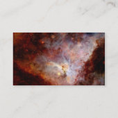 Carina Nebula Südhalbkugel Visitenkarte (Rückseite)
