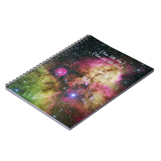 Carina Nebula - unser atemberaubendes Universum Notizblock (Linke Seite)