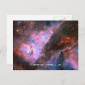 Carina Nebula - unser atemberaubendes Universum Postkarte (Vorne/Hinten)