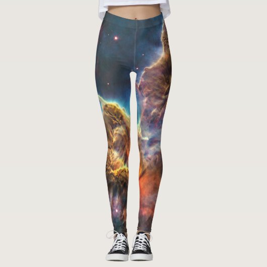 Carina Nebula vom Hubble-Weltraumteleskop Leggings (Vorderseite)