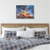 Carina Nebula vom Hubble-Weltraumteleskop Leinwanddruck (Insitu (Schlafzimmer))