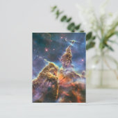 Carina Nebula vom Hubble-Weltraumteleskop Postkarte (Stehend Vorderseite)
