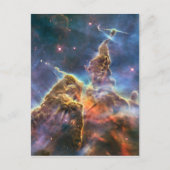 Carina Nebula vom Hubble-Weltraumteleskop Postkarte (Vorderseite)