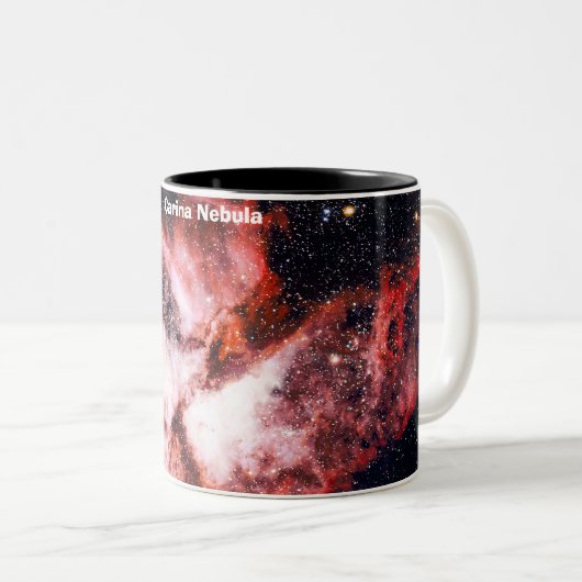 Carina Nebula Zweifarbige Tasse (VorderseiteRechts)