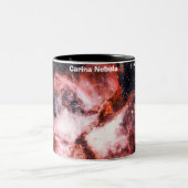 Carina Nebula Zweifarbige Tasse (Mittel)