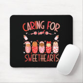 Caring For The Cutest Sweethearts Nicu Nurse Valen Mousepad (Mit Mouse)