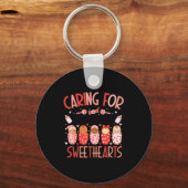 Caring For The Cutest Sweethearts Nicu Nurse Valen Schlüsselanhänger (Vorderseite)