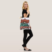 Caring Is My Superpower Krankenschwester Tasche (Am Model)