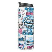 Caring is the Essence of Nursing Thermosbecher (Nach rechts gedreht)