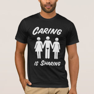 Caring teilt T-Shirt