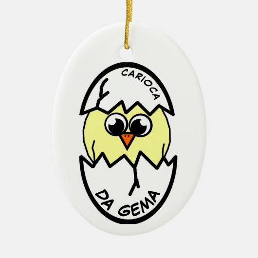 Carioca da Gema Keramik Ornament (Vorne)