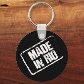 CARIOCA IN RIO-BRIEFMARKE SCHLÜSSELANHÄNGER (Vorderseite)