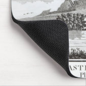 Carisbrook Schloss, in der Insel von Wight Mousepad (Ecke)