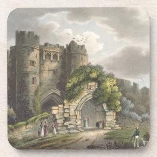 Carisbrook Schloss, 'von der Insel von Wight Getränkeuntersetzer
