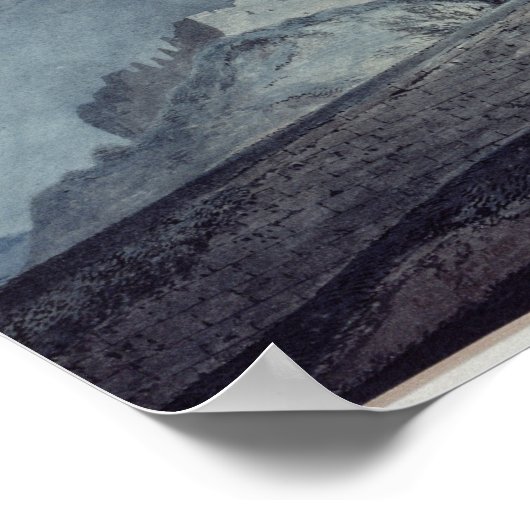 Carisbrooke Castle Poster (Ecke)