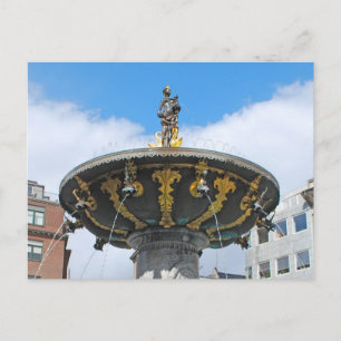 Caritas und Kopenhagen Dänemark Postkarte