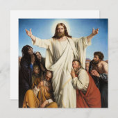 Carl Blochs berühmtes Kunstwerk, Feiertagskarte (Vorne/Hinten)