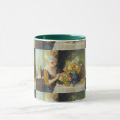Carl Duxa Vintage Blume Tasse (Zentrum)