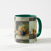 Carl Duxa Vintage Blume Tasse (VorderseiteRechts)