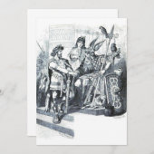 Carl Emil Doepler - Vidar und Odin Einladung (Vorne/Hinten)