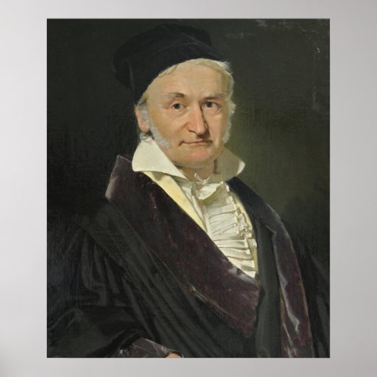 Carl F Gauss Poster (Vorne)