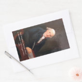 Carl Friedrich Christlich Fasch 1790 Rechteckiger Aufkleber (Umschlag)