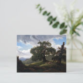 Carl Gustav Carus Gedächtnis einer waldreichen Ins Postkarte (Stehend Vorderseite)