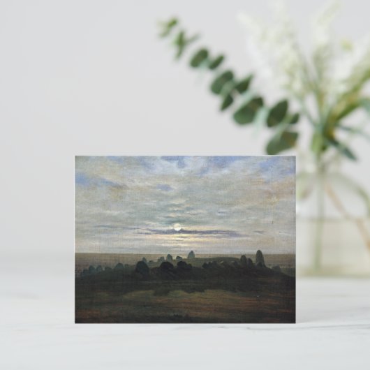 Carl Gustav Carus Stone Age Mound Postkarte (Stehend Vorderseite)