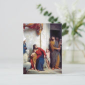 Carl Heinrich Bloch - Leid der Kinder Postkarte (Stehend Vorderseite)