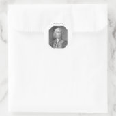 Carl Heinrich Graun Runder Aufkleber (Tasche)