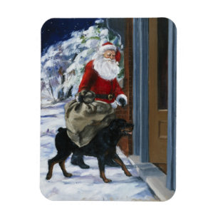 Carl Helping Santa Claus von (b) Magnet