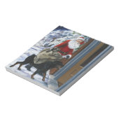 Carl Helping Santa Claus von (b) Notizblock (Rotiert)