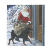 Carl Helping Santa Claus von (b) Notizblock (Vorderseite)
