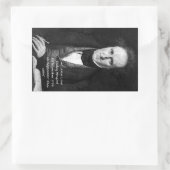 Carl Jonas Liebe Ludvig Almqvist c1835 Rechteckiger Aufkleber (Tasche)